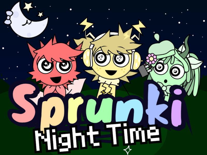 Play Sprunki Night Time mod games online for free. Explore Sprunki Incredibox Night Time mod, incredibox Night Time mod, Sprunki mod games & Sprunki retake mod